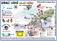 Mapa akce DRAČÍ LODĚ VELKÉ DÁŘKO 2012