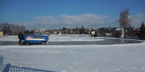 Rychlobruslask ovl pipraven pro konn  zvod  drach san